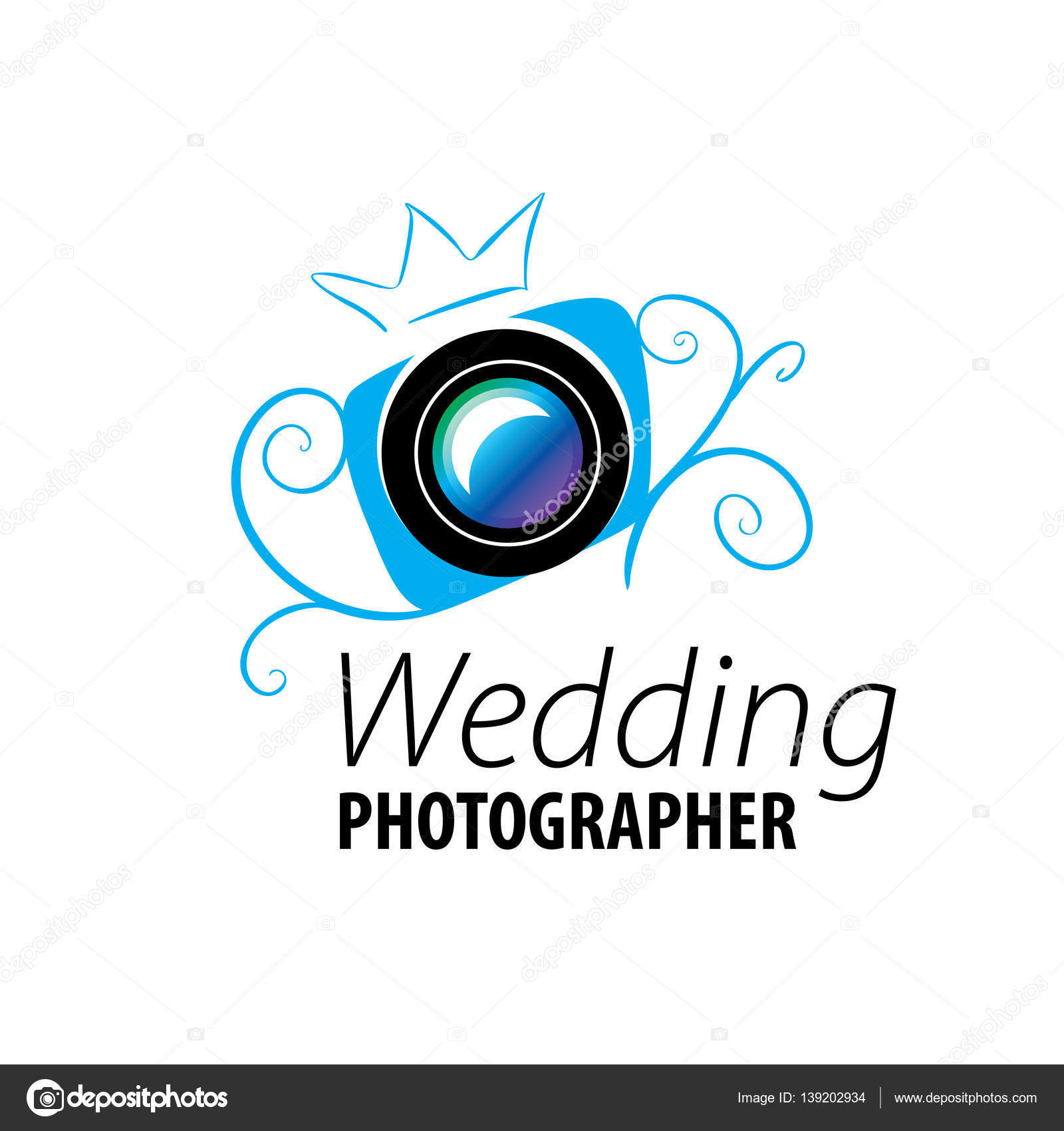 ロゴの結婚式の写真 ストックベクター C Artbutenkov