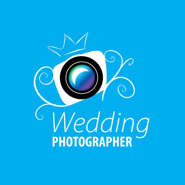 Logo photographe de mariage — Image vectorielle