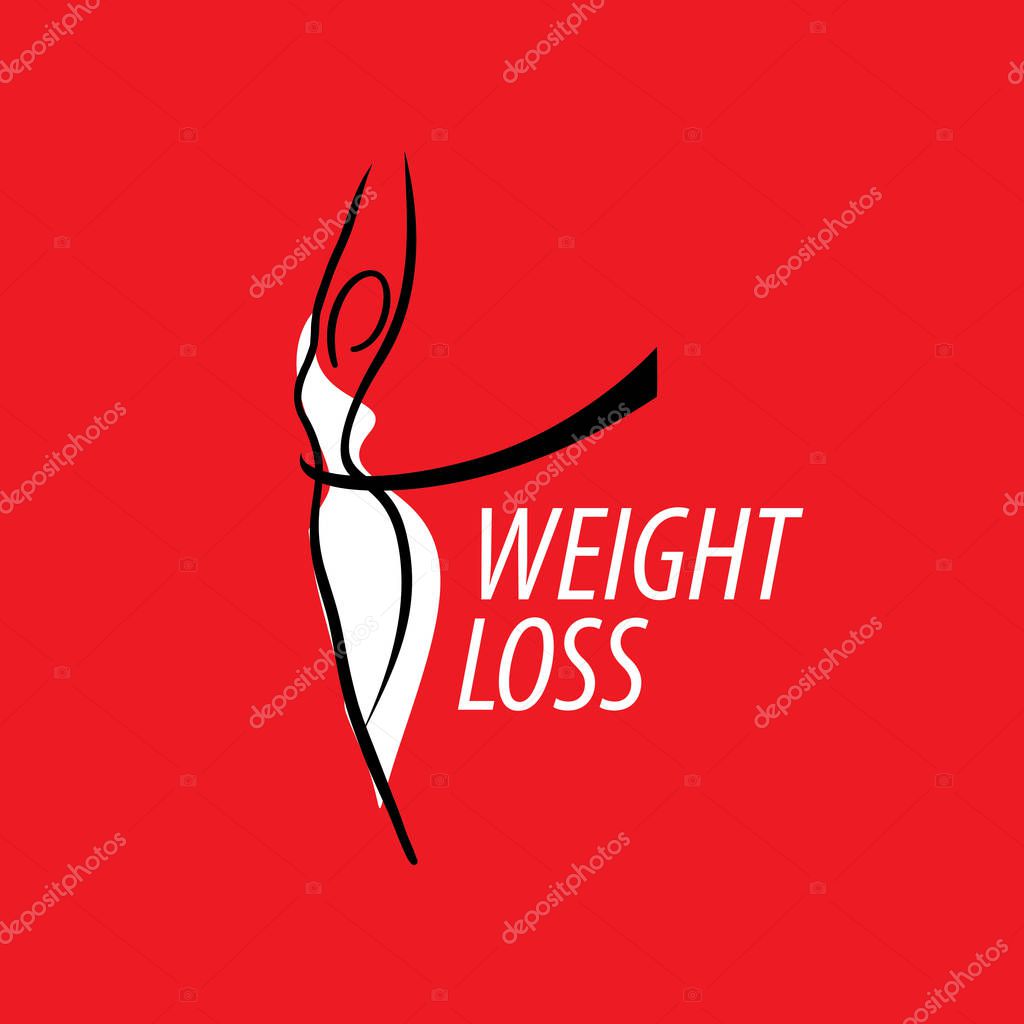 Logo design pattern diet. Vector illustration of icon