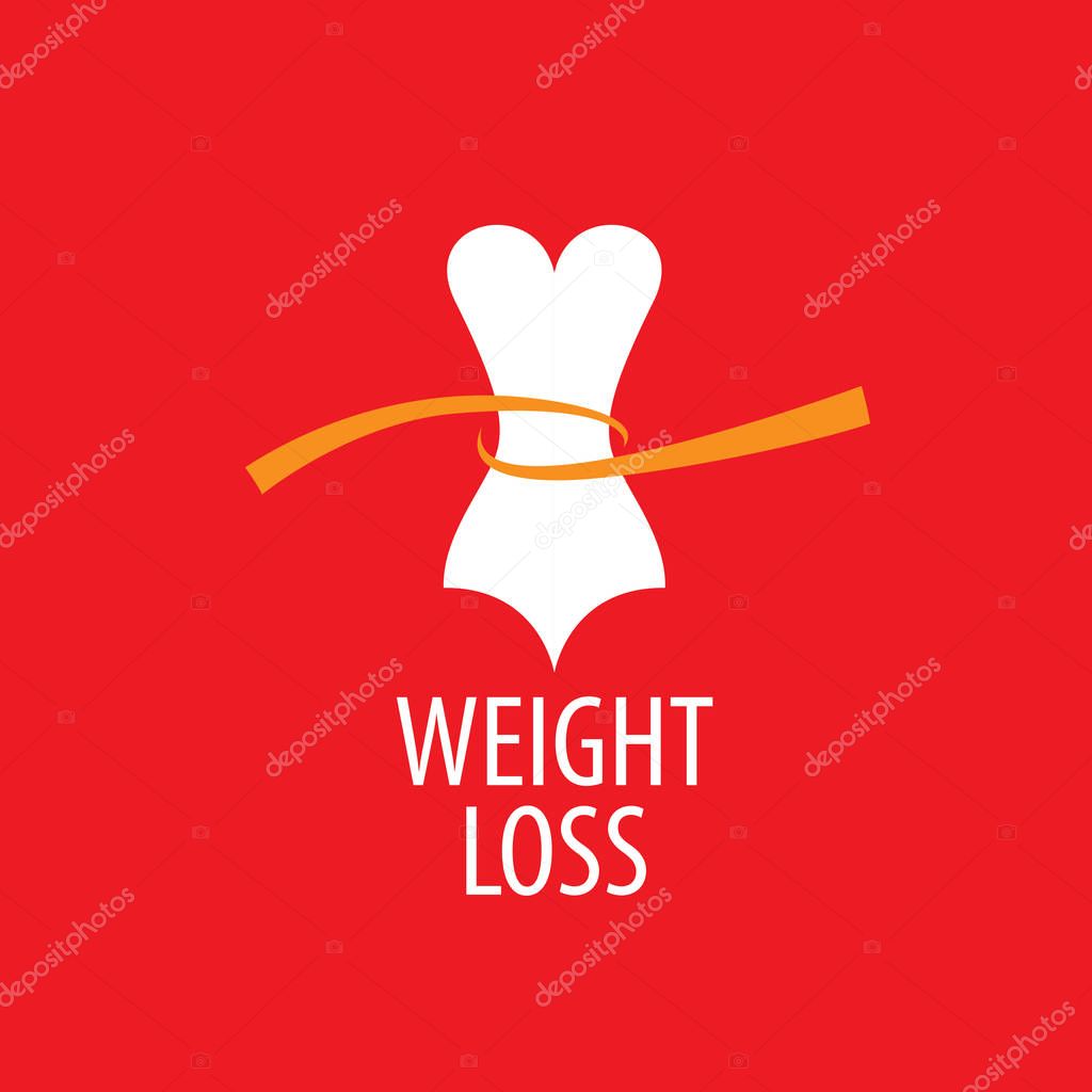 Logo design pattern diet. Vector illustration of icon