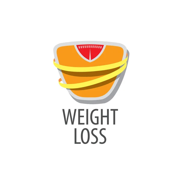 Logo zur Gewichtsabnahme — Stockvektor