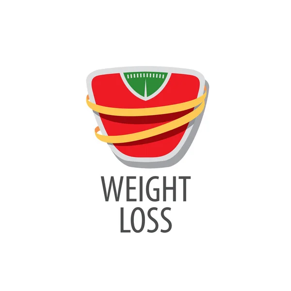 Logo pierdere în greutate — Vector de stoc