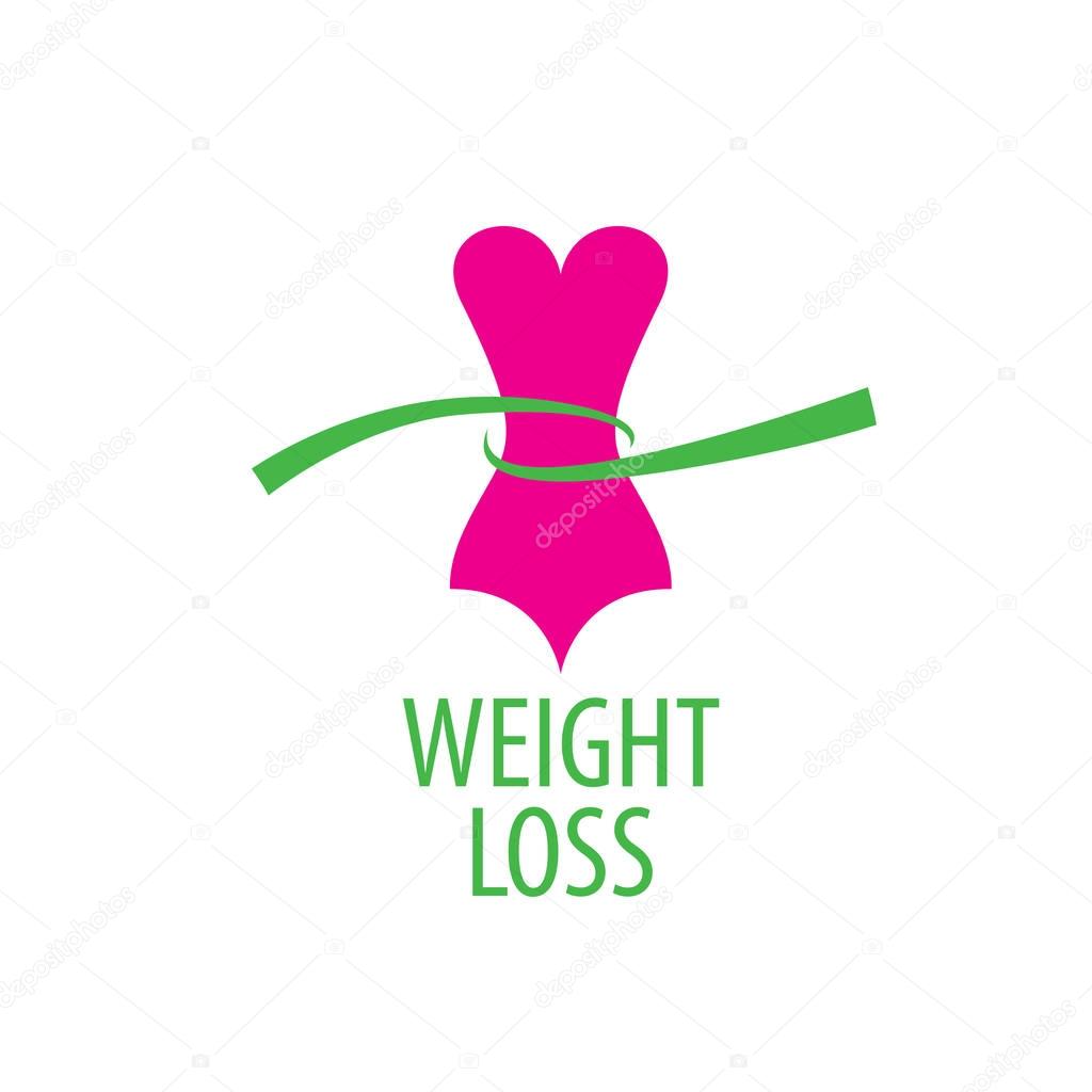 Logo design pattern diet. Vector illustration of icon