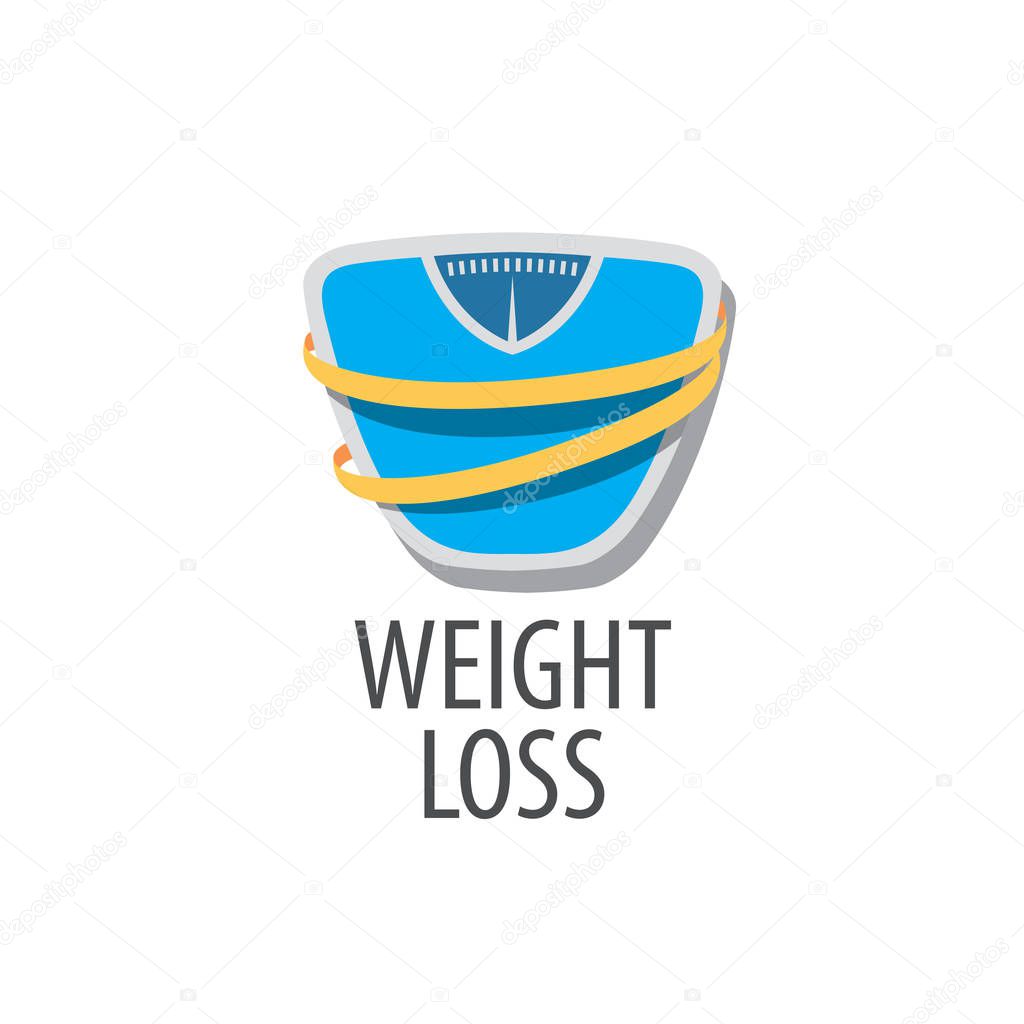 Logo design pattern diet. Vector illustration of icon