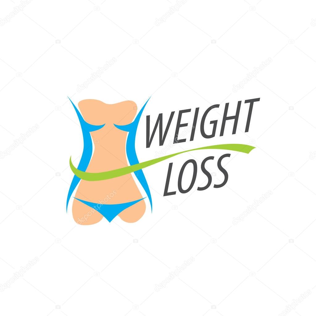 Logo design pattern diet. Vector illustration of icon