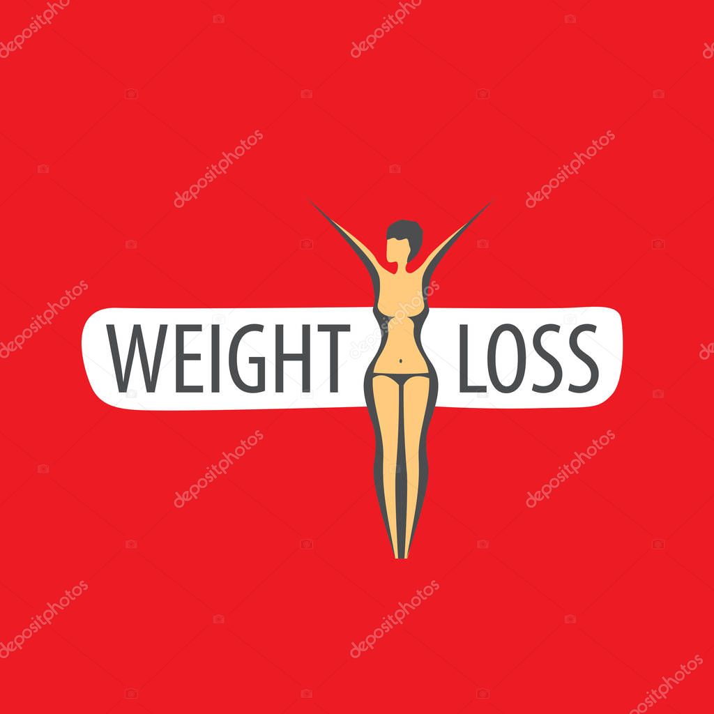 Logo design pattern diet. Vector illustration of icon