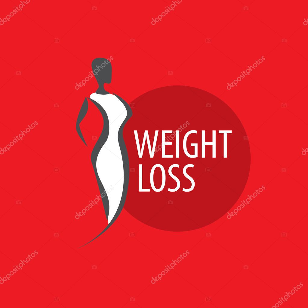 Logo design pattern diet. Vector illustration of icon