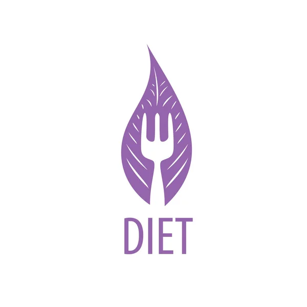 ダイエットのためのベクトルのロゴ — ストックベクタ