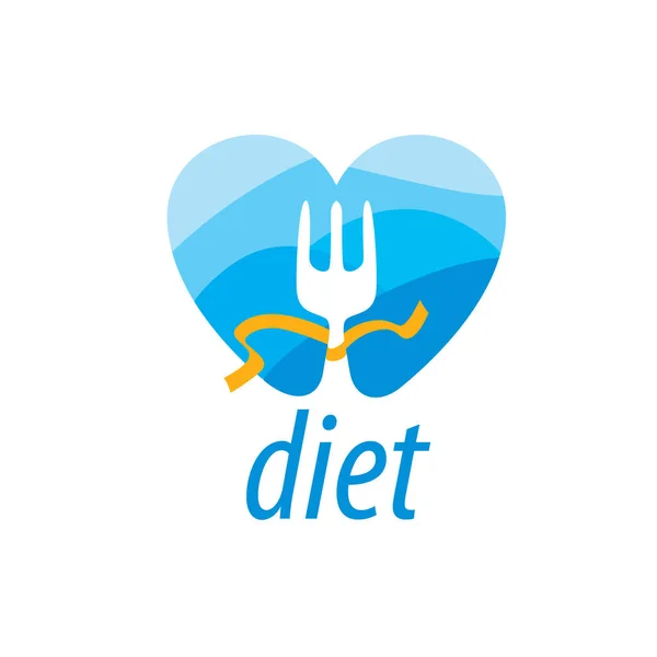 Vector logo voor dieet — Stockvector