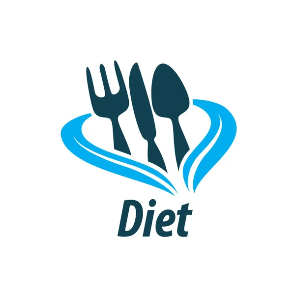 Vektorové logo pro dietu — Stockový vektor