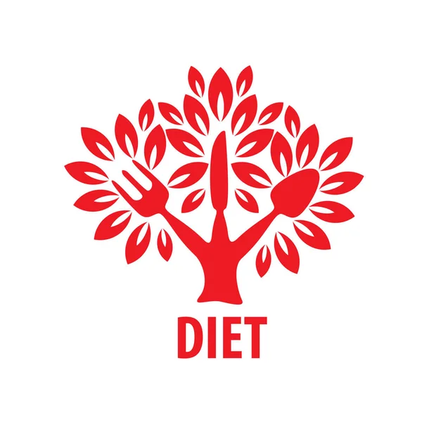 Logo vectoriel pour l'alimentation — Image vectorielle