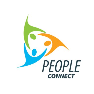 vektör logosu insanlar