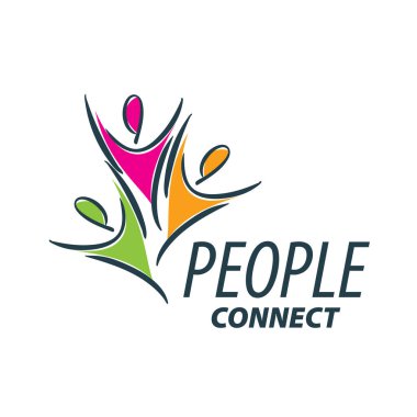 vektör logosu insanlar