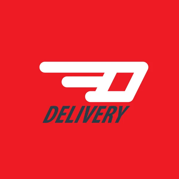 Delivery Logo Template — Stock Vector