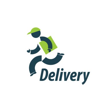 Teslimat vektör logosu