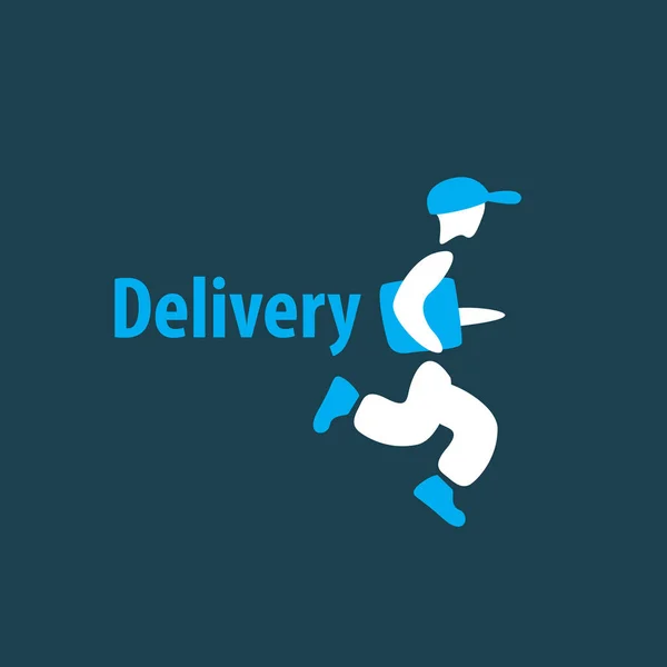 Delivery vector logo — Stock Vector