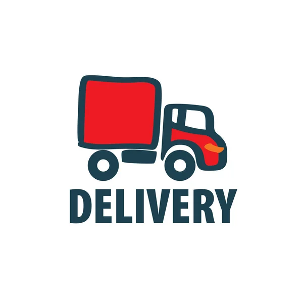 Vektor logotypen lastbilstransporter — Stock vektor