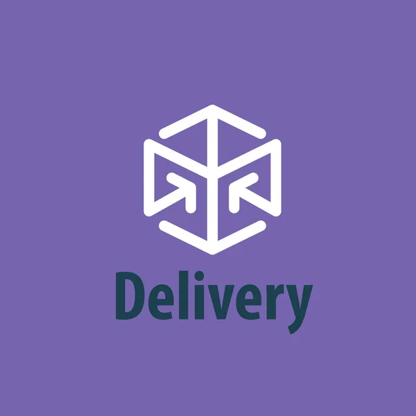 Modèle de logo de livraison — Image vectorielle