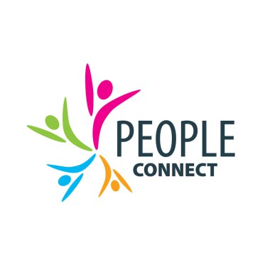 vektör logosu insanlar