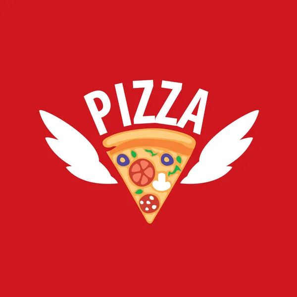 Logo wektor pizzy — Wektor stockowy