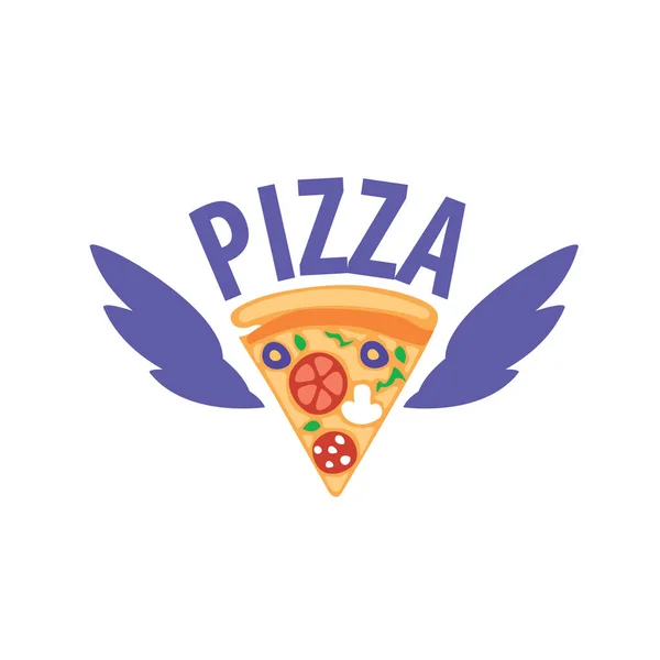 Logo wektor pizzy — Wektor stockowy