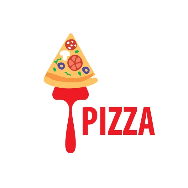 Логотип пиццы — стоковый вектор