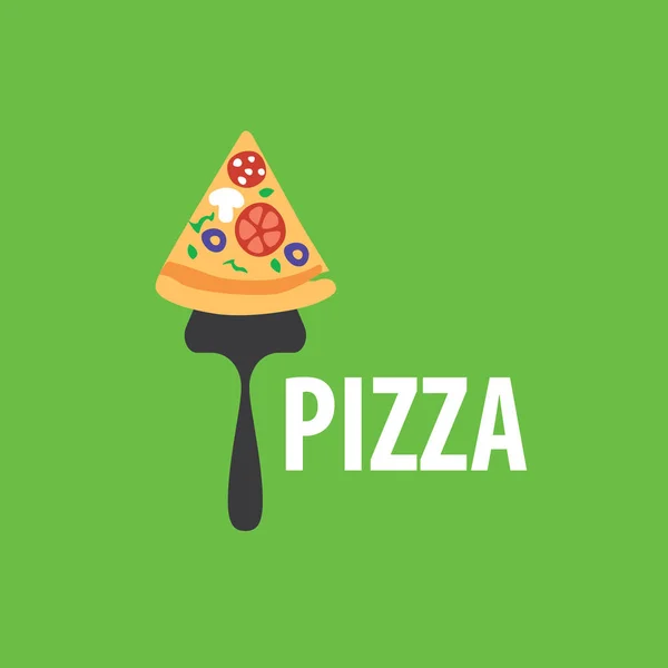 Pizza vector logo — Stock Vector