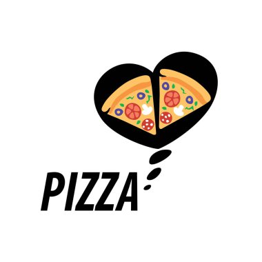 Pizza vektör logosu