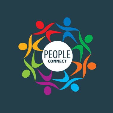 vektör logosu insanlar