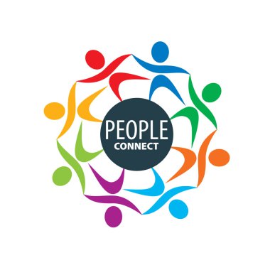 vektör logosu insanlar