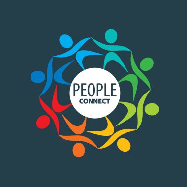 vektör logosu insanlar