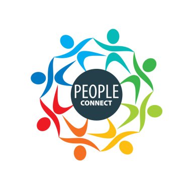 vektör logosu insanlar