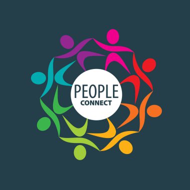 vektör logosu insanlar