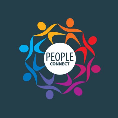 vektör logosu insanlar