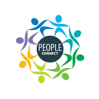 vektör logosu insanlar