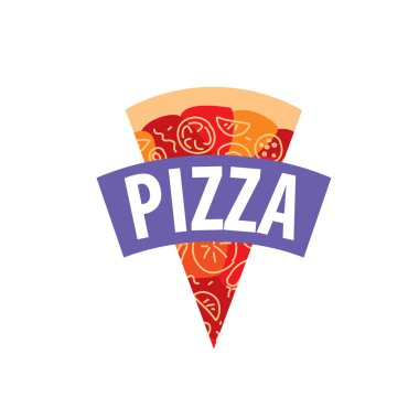 Pizza vektör logosu