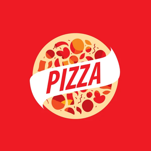 Logo wektor pizzy — Wektor stockowy