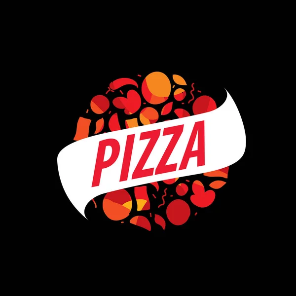 Logo vecteur de pizza — Image vectorielle
