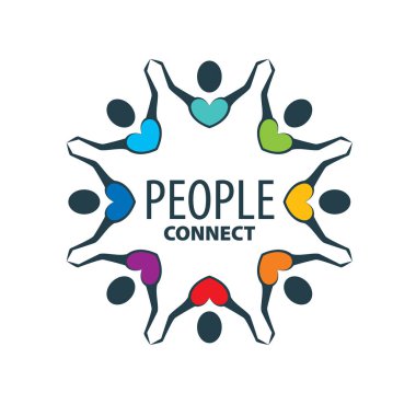 vektör logosu insanlar