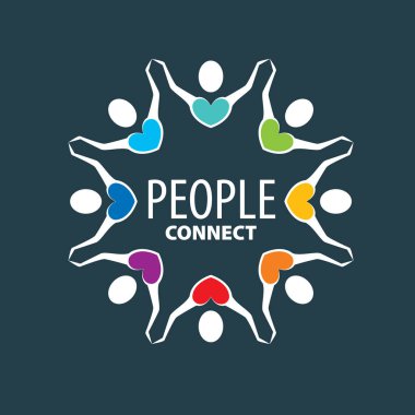 vektör logosu insanlar