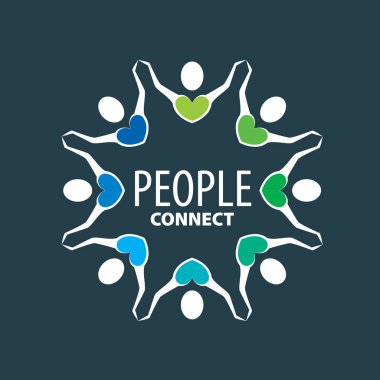 vektör logosu insanlar