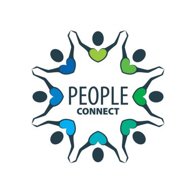 vektör logosu insanlar