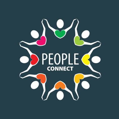 vektör logosu insanlar