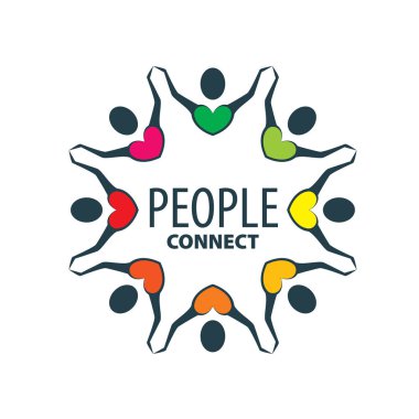 vektör logosu insanlar