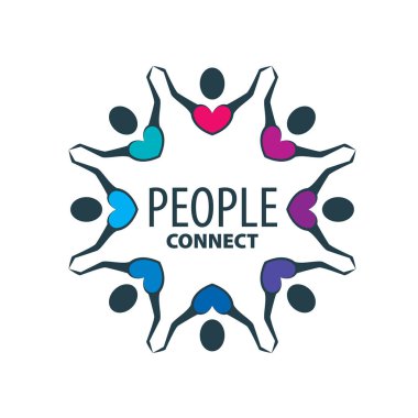 vektör logosu insanlar