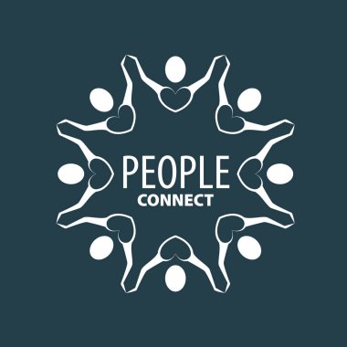 vektör logosu insanlar