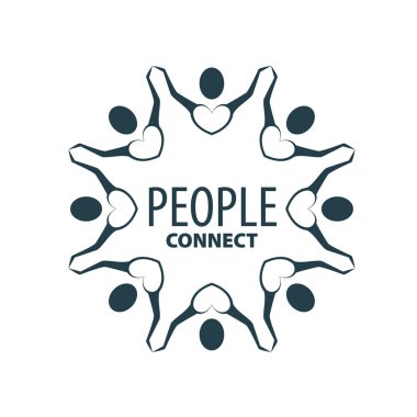 vektör logosu insanlar