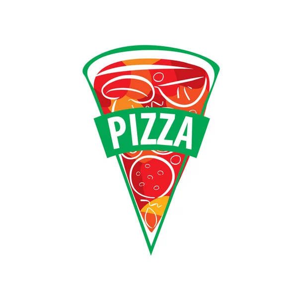 Logo vecteur de pizza — Image vectorielle