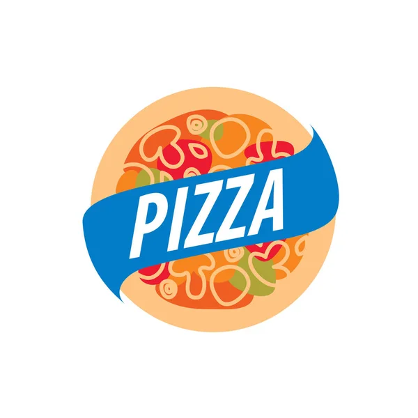 Logotipo do vetor pizza — Vetor de Stock