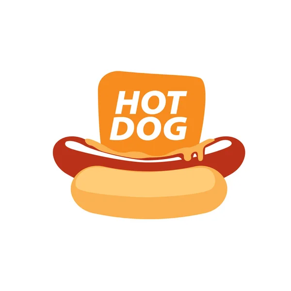 Logotipo do vetor cachorro quente —  Vetores de Stock